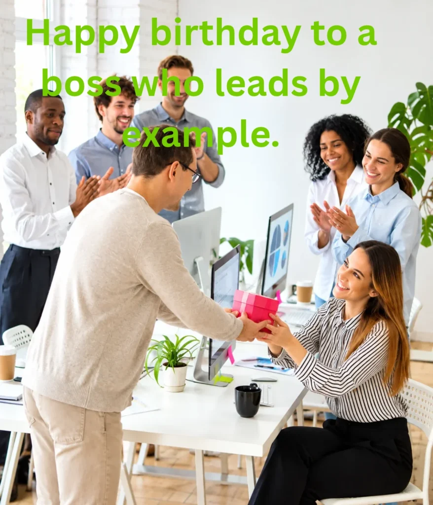 Appreciation Birthday Messages for Boss