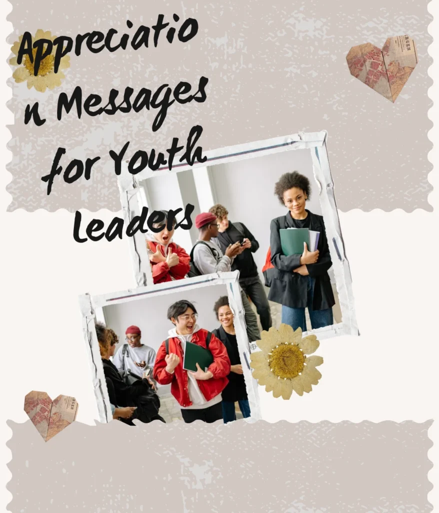 Appreciation Messages for Youth Leaders