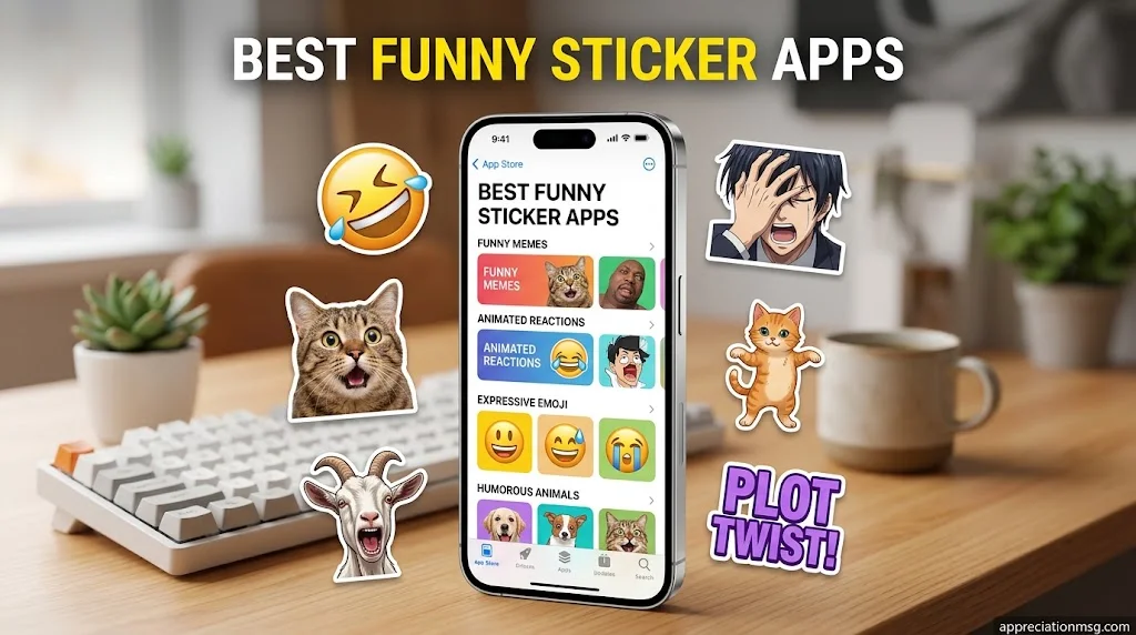 Best Apps for Funny iPhone Stickers