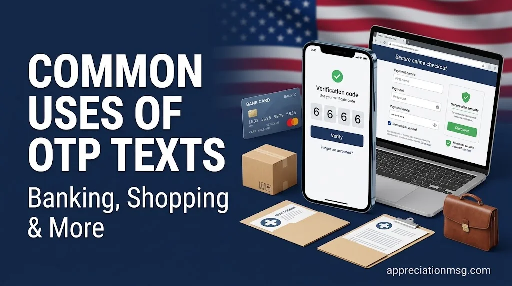 Common Uses of OTP Text Messages in the USA
