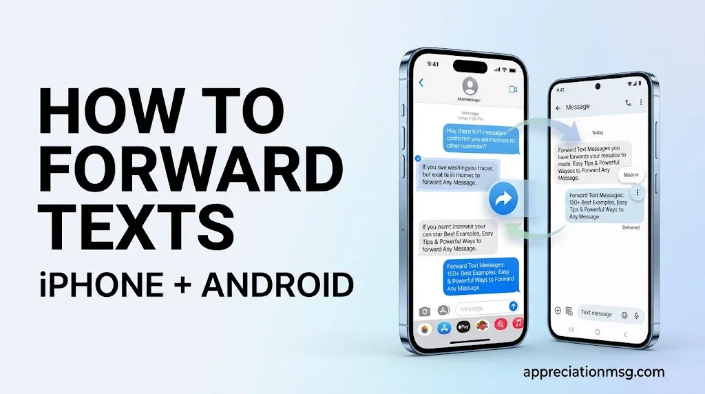 How to Forward Text Messages on iPhone and Android