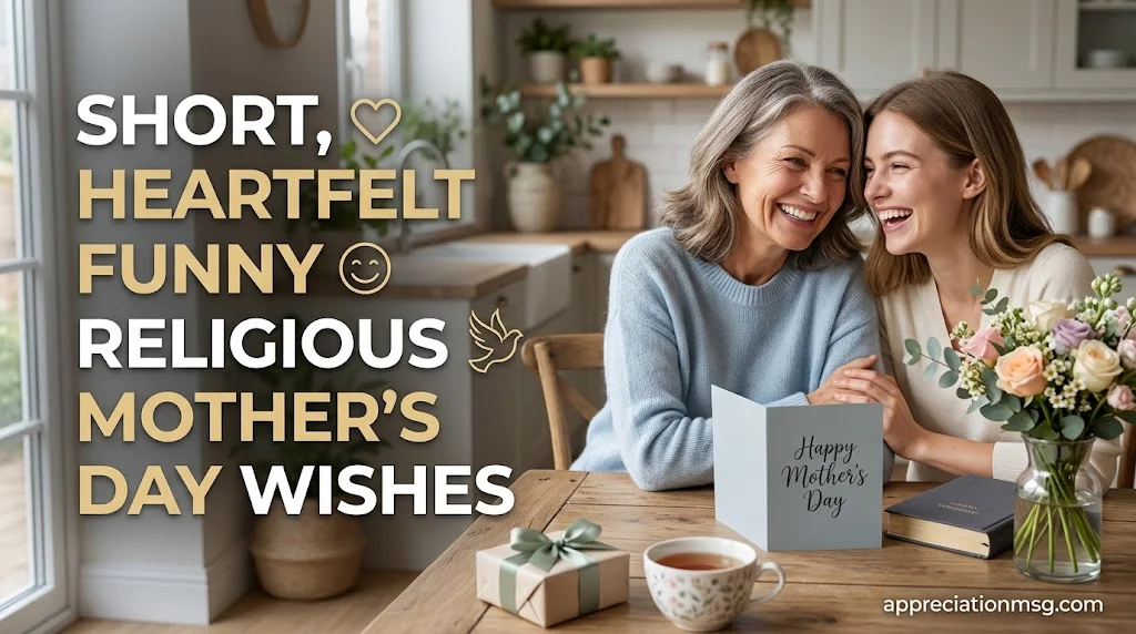 Short, Funny and Religious Mother’s Day Wishes
