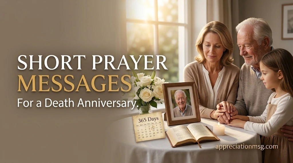 Short Prayer Messages for a Death Anniversary