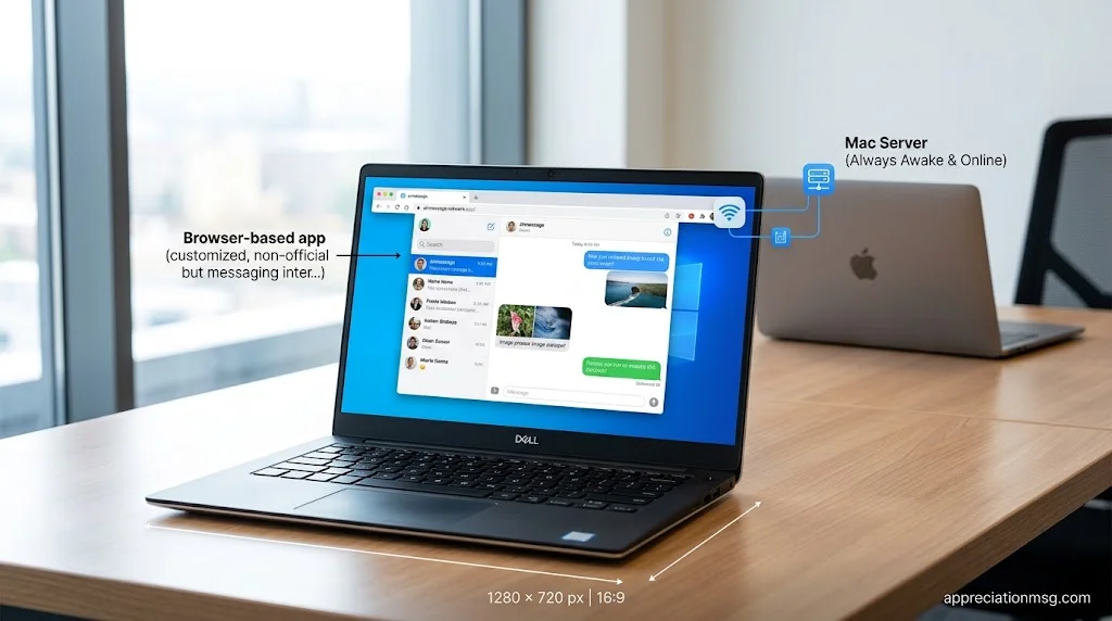 Air Message: Use iMessage on PC from a Web Browser